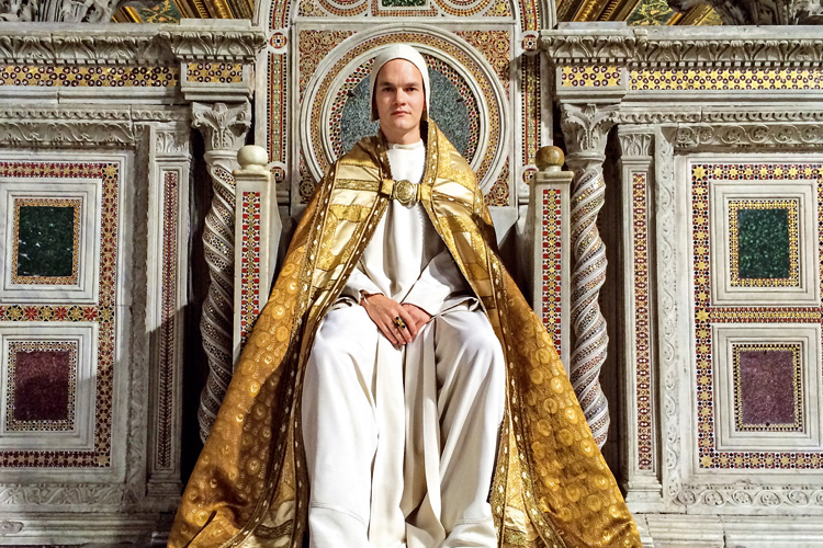BLudwig Blochberger als Papst Innozenz III. Foto: Blochberger