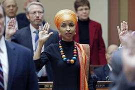 Ilhan Omar; Foto: AP Photo