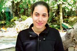 Sandra Hassan, Erfinderin der Ich-bin-am-Leben-App. Foto: privat